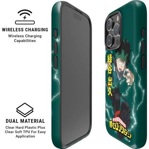 My Hero Academia Deku Season 4 iPhone 16 Pro Max Magsafe Impact Case